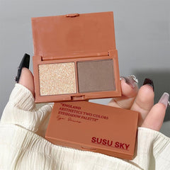 Mini Eyeshadow Palette Matte And Shimmer Finish Matching Eyeshadow Makeup