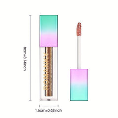 Glitter Liquid Eyeshadow Set Golden Brown Stick Makeup Fast Long Lasting Gift
