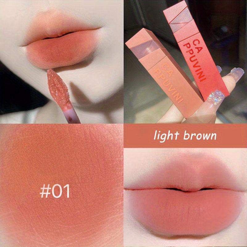 Red Brown Velvet Matte Lipstick Mud Lipstick