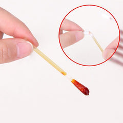 50pcs Double end Iodine Cotton Swab for Camping