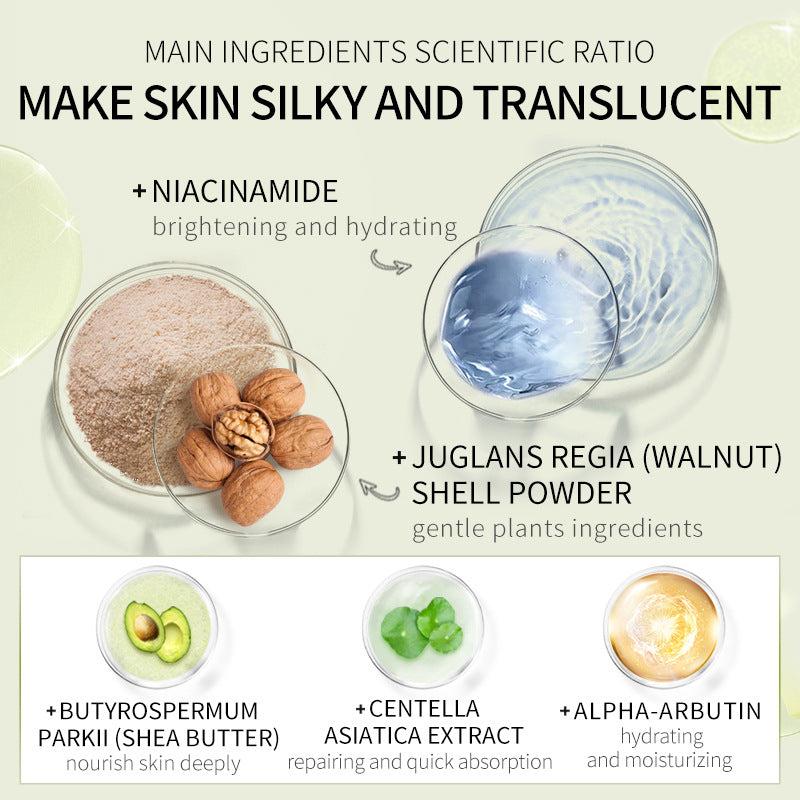 Shea Butter Body Scrub Exfoliating Wash for Men and Women