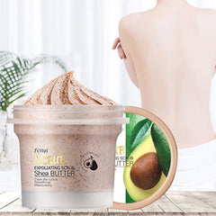 Shea Butter Body Scrub Exfoliating Wash for Men and Women