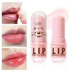 Hydrating Lip Balm 3 Colors Bright Lip Lotion Waterproof