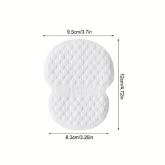 10 Pcs Underarm Sweat Pads Armpit Sweat Pads Disposable Comfortable Unflavored