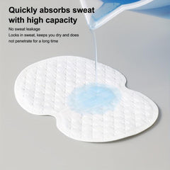 10 Pcs Underarm Sweat Pads Armpit Sweat Pads Disposable Comfortable Unflavored