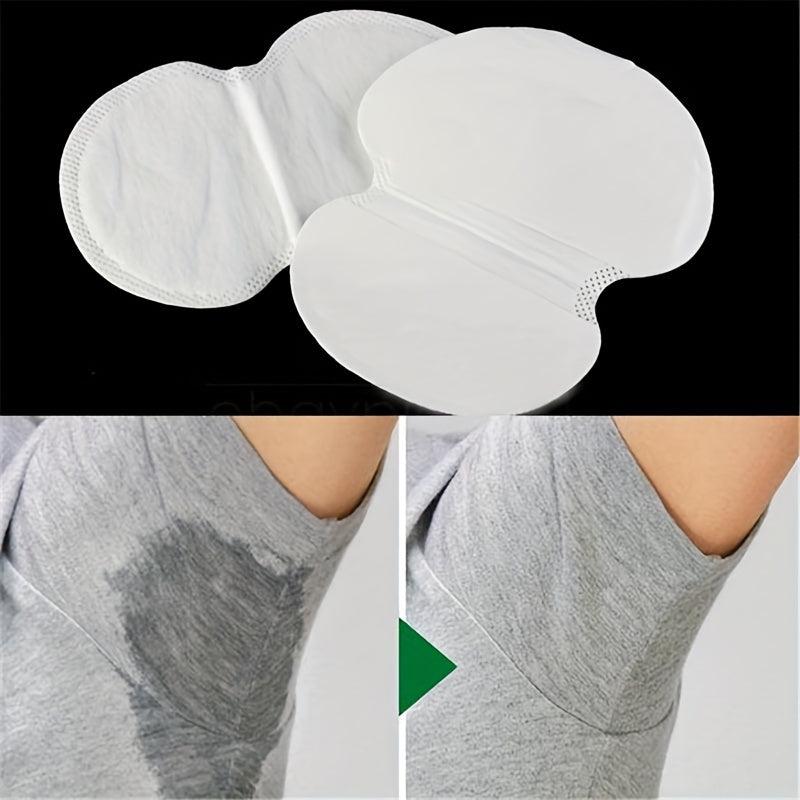 10 Pcs Underarm Sweat Pads Armpit Sweat Pads Disposable Comfortable Unflavored