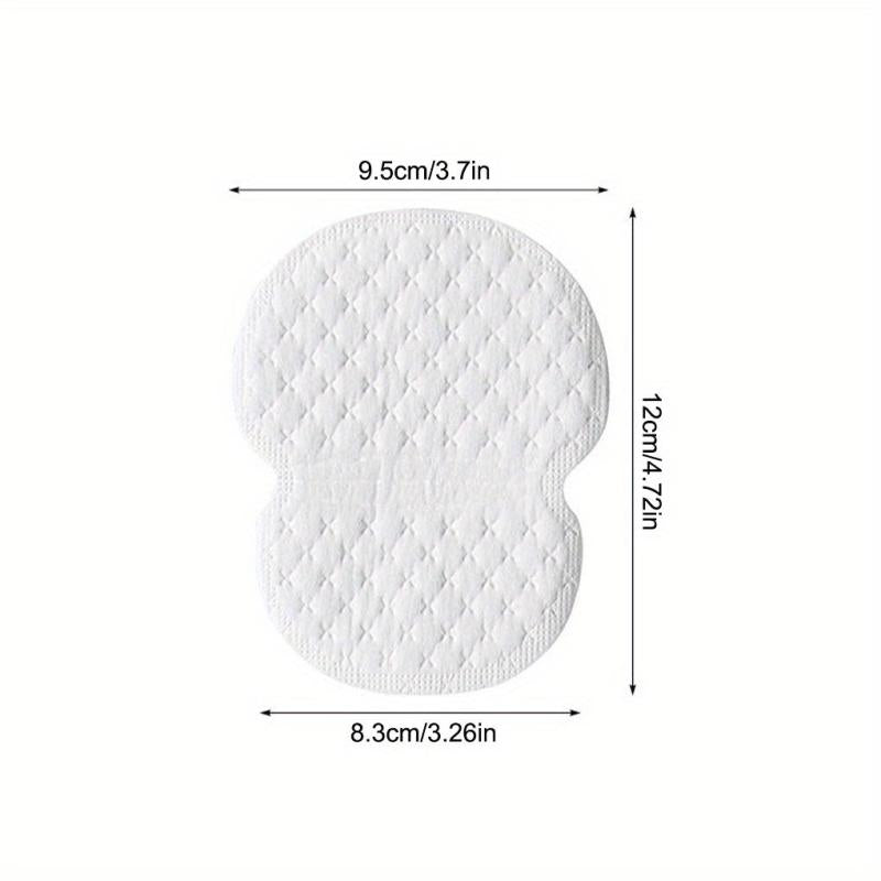 10 Pcs Underarm Sweat Pads Armpit Sweat Pads Disposable Comfortable Unflavored