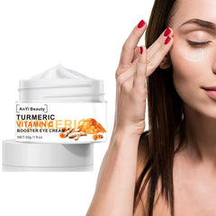 Turmeric Vitamin C Eye Cream Moisturize Reduce Aging Smooth Wrinkles Firm Skin