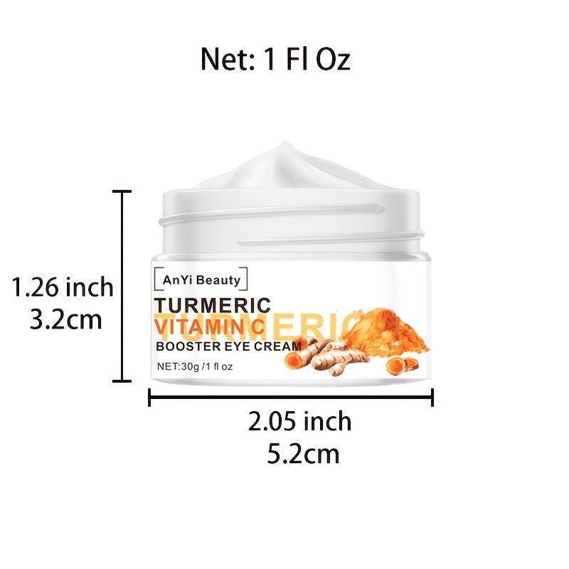 Turmeric Vitamin C Eye Cream Moisturize Reduce Aging Smooth Wrinkles Firm Skin