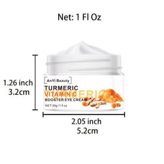 Turmeric Vitamin C Eye Cream Moisturize Reduce Aging Smooth Wrinkles Firm Skin
