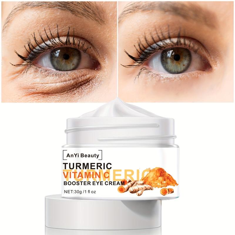 Turmeric Vitamin C Eye Cream Moisturize Reduce Aging Smooth Wrinkles Firm Skin