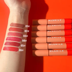Matte Lipstick Set, 2 Pcs High Pigmented Lipstick Pencil