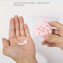 Portable Soap Tablets Bacteriostatic Hand Wash Tablets Soap Paper
