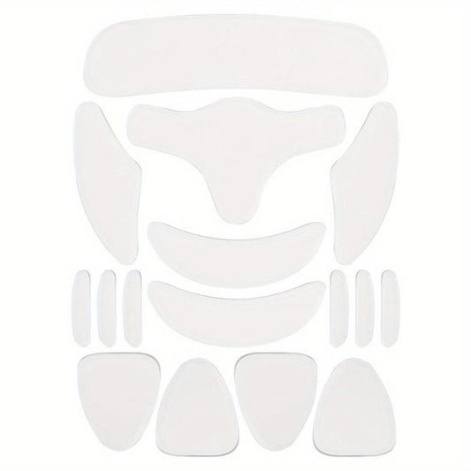 16 Pcs Face Wrinkle Patches Reusable Silicone Forehead Cheek Chin Sticker