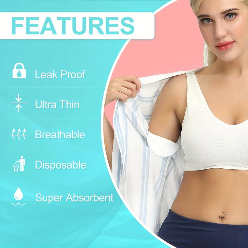 20pcs Underarm Sweat Pads Fight Hyperhidrosis For Men And Women