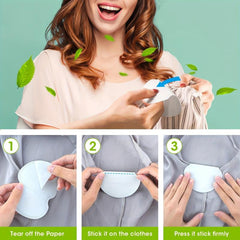 20pcs Underarm Sweat Pads Fight Hyperhidrosis For Men And Women