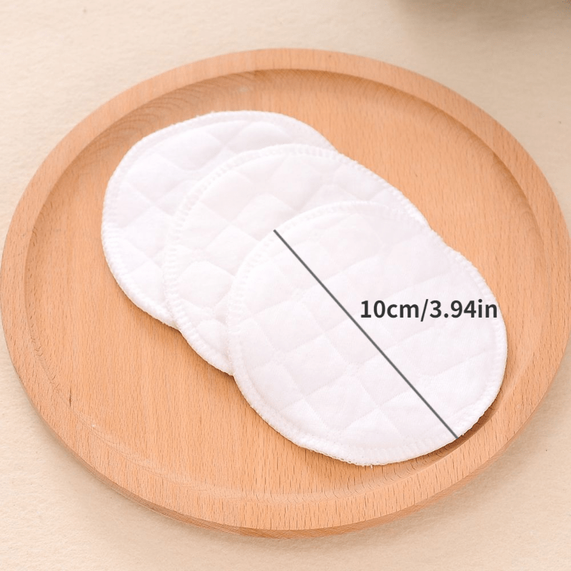10pcs Reusable Bamboo Makeup Remover Pads Soft Face Skin Cleaner