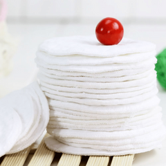 10pcs Reusable Bamboo Makeup Remover Pads Soft Face Skin Cleaner