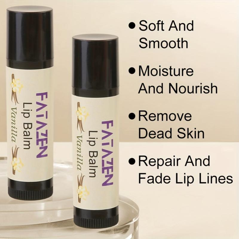 Organic Honey Lip Balm Vanilla Shea Butter Moisturize Exfoliate