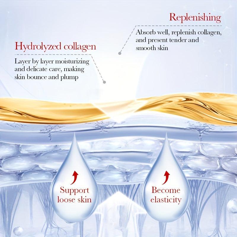 Collagen Eye Mask Hyaluronic Acid Gel Mask to Improve Dark Circles - Pack of 5