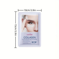 Collagen Eye Mask Hyaluronic Acid Gel Mask to Improve Dark Circles - Pack of 5