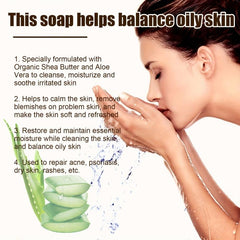 Acne Repair Shea Butter Soap - Cleans Pores, Moisturizes, Smoothes Skin