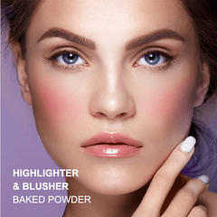 Vegan Matte Blush Palette High Pigment Long Lasting Smooth & Soft