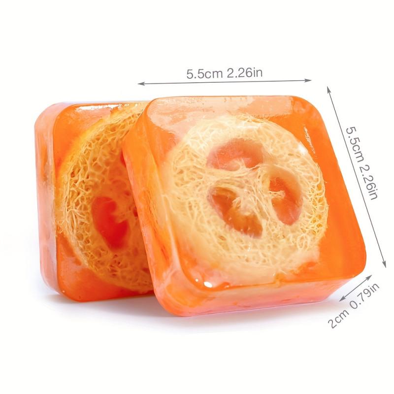 100g Aloe Rose Coconut Milk Loofah Soap Essential Soap