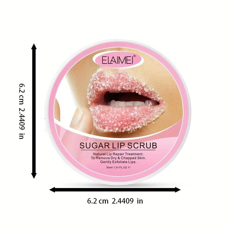 Organic Sugar Lip Scrub Exfoliator for Smooth Lips