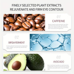 Caffeine Eye Cream Tightens Skin & Reduces Fine Lines - Eye Care