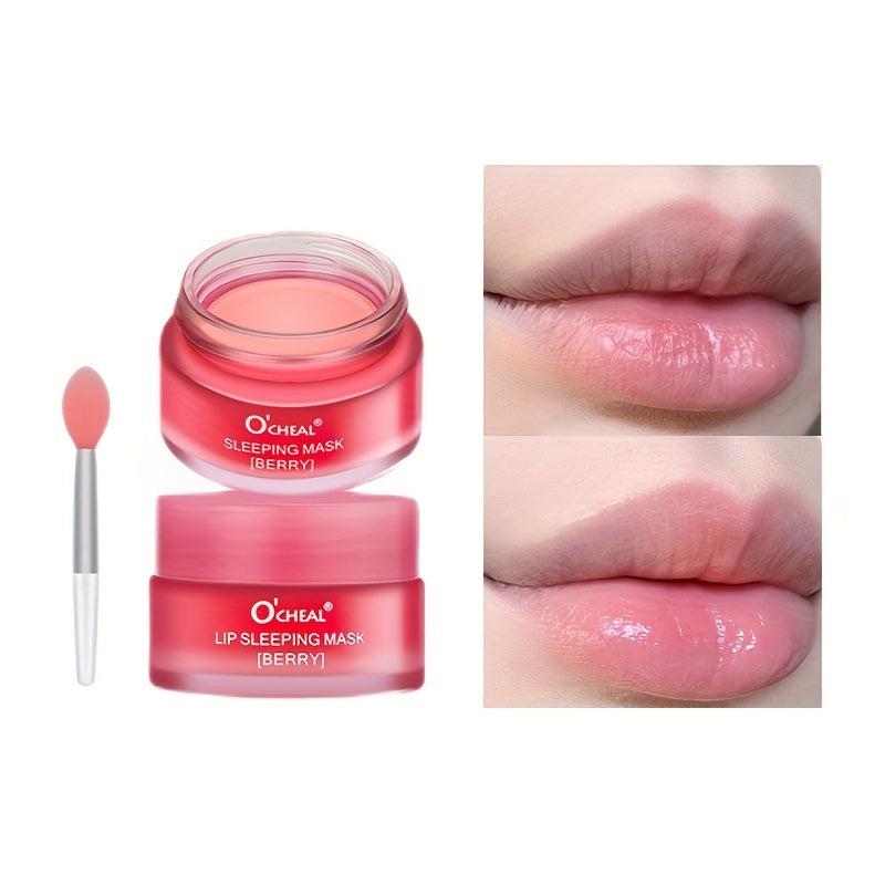 Berry Lip Sleep Mask Full Soft Lips Repair Dull Wrinkles 20g