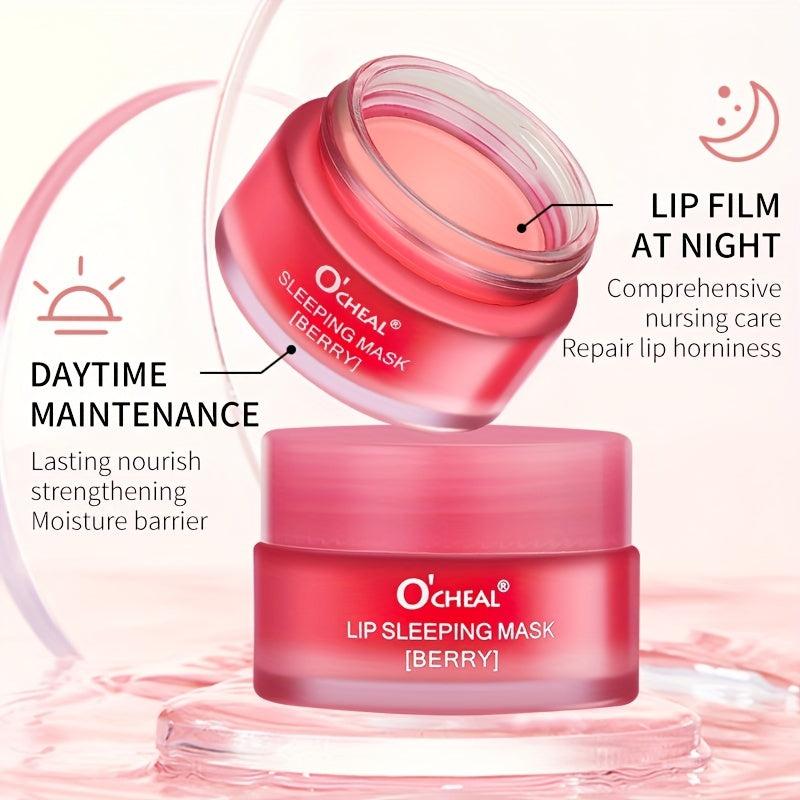 Berry Lip Sleep Mask Full Soft Lips Repair Dull Wrinkles 20g
