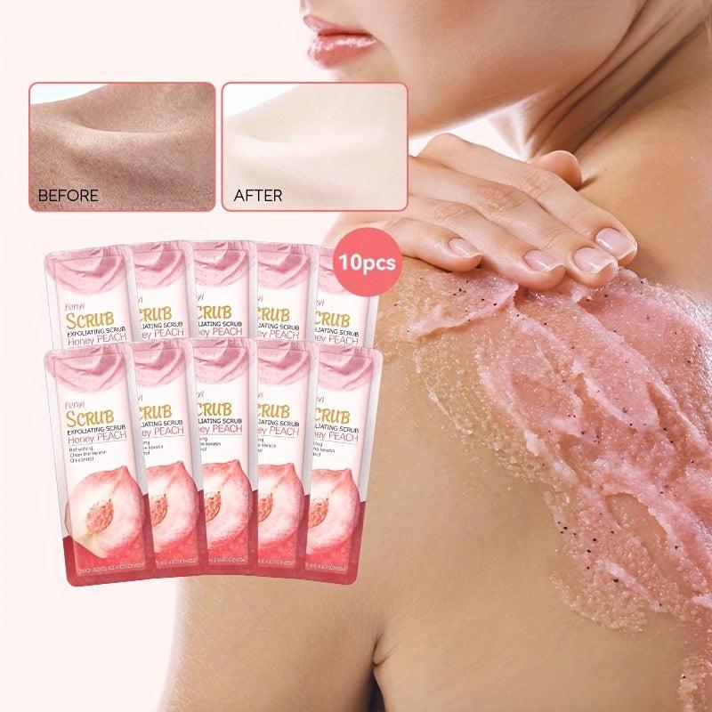 Travel Kit Peach Body Scrub & Pores Cleansing Cream