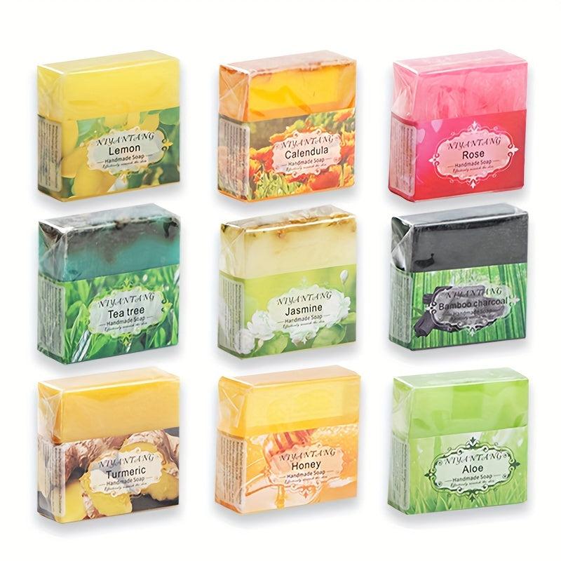 Plant Essential Soap Cleansing Rose and Turmeric Soap for Face and Body