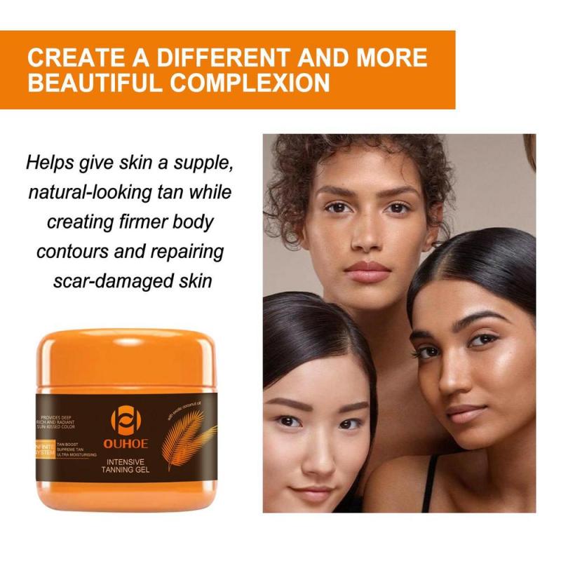 Summer Beach Tanning Cream 150g Self Tanning Lotion Brown Body Bronzer