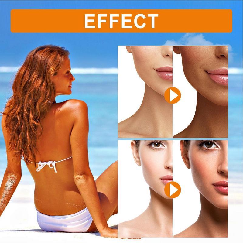 Summer Beach Tanning Cream 150g Self Tanning Lotion Brown Body Bronzer
