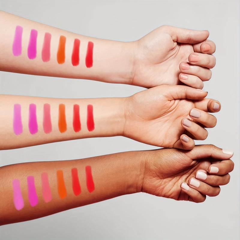 4PCS Peel Off Liquid Lipstick Set Waterproof Long Lasting Lip Gloss