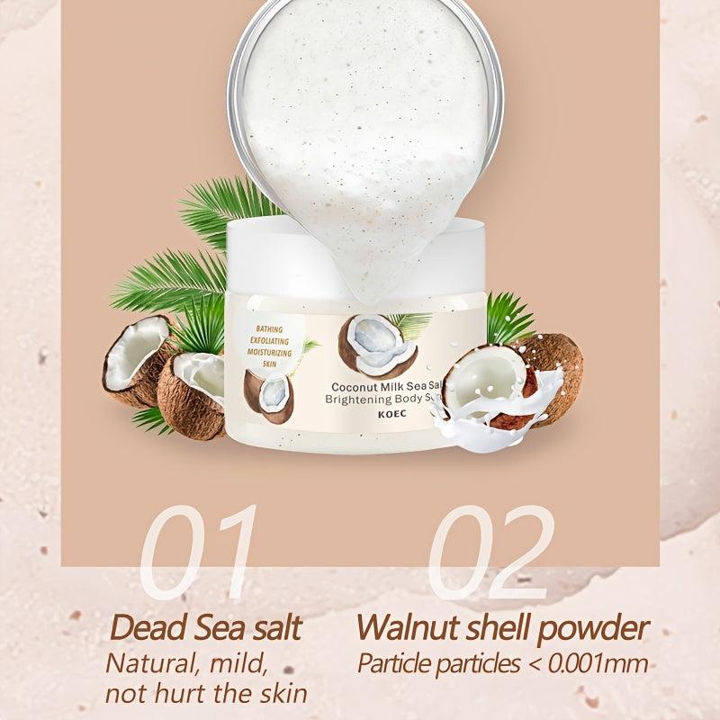 Coconut Sea Salt Body Scrub 230g
