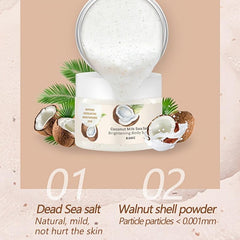 Coconut Sea Salt Body Scrub 230g