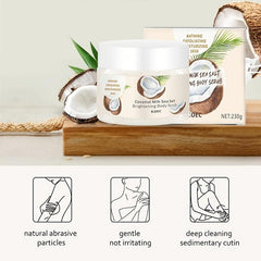 Coconut Sea Salt Body Scrub 230g