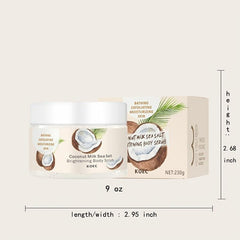 Coconut Sea Salt Body Scrub 230g