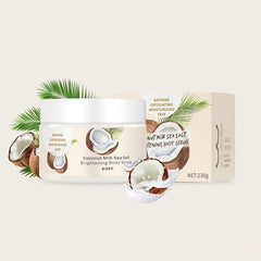 Coconut Sea Salt Body Scrub 230g