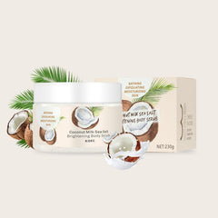 Coconut Sea Salt Body Scrub 230g