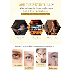 24K Eye Mask Hydrating Niacinamide Brightening Eye Mask