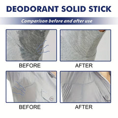 Men's Long Lasting Deodorant Stick Dry and Refreshing Fragrance