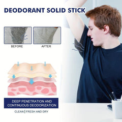 Men's Long Lasting Deodorant Stick Dry and Refreshing Fragrance