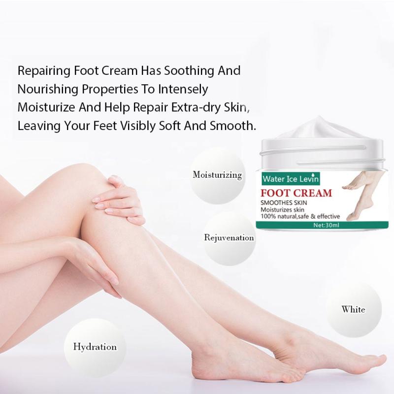 Foot Cream for Dry & Cracked Feet, Softens Legs