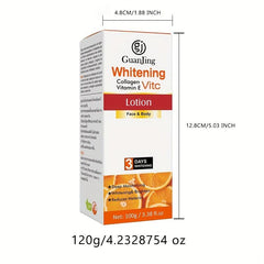 Vitamin C Lotion Moisturizer for Skin Brightening and Age Spot Reduction