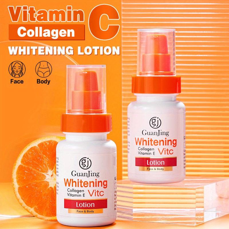 Vitamin C Lotion Moisturizer for Skin Brightening and Age Spot Reduction