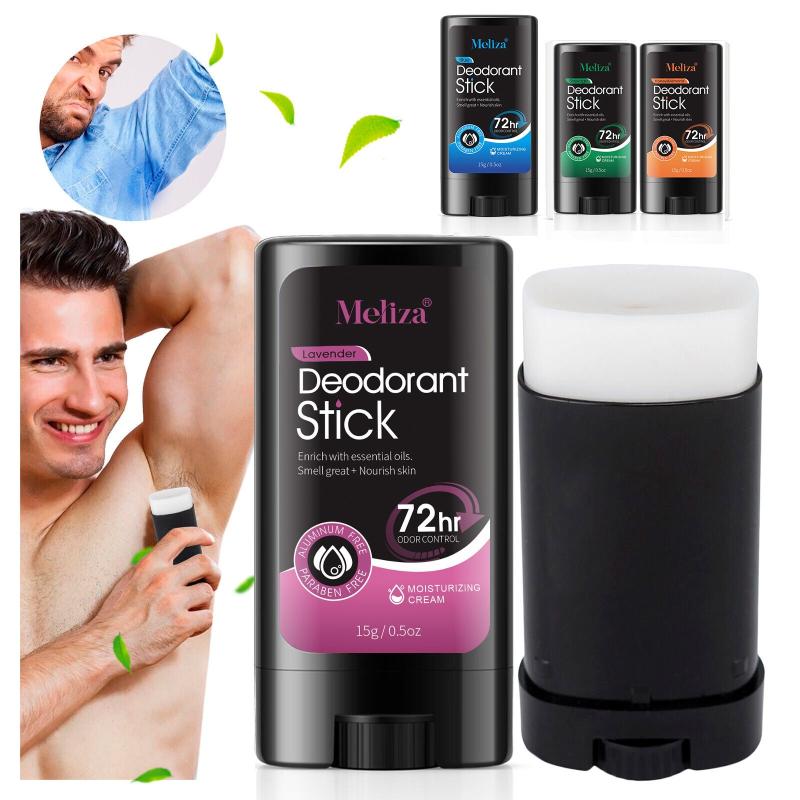 Natural Deodorant Stick Aluminum-Free Baking Soda Hypoallergenic